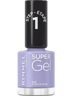 Rimmel Super Gel 28 Purple Haze Gloss Βερνίκι Νυχιών Μακράς Διαρκείας 12ml