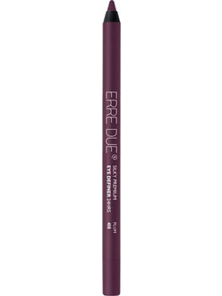 Erre Due Silky Premium Eye Definer 24Hrs 418 Plum Μολύβι Ματιών Αδιάβροχο 1.2gr