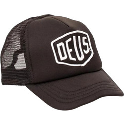 Deus Ex Machina Ανδρικό Καπέλο Jockey με Δίχτυ Snapback Υφασμάτινο Μαύρο DMS07875-BLW