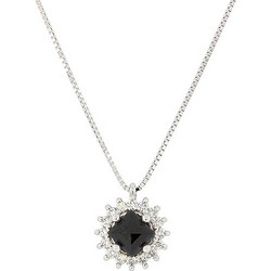 Million Diamonds Γυναικείο Κολιέ Ροζέτα από Λευκόχρυσο 18K με Διαμάντι MD12320