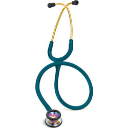 3M Littmann Classic II Pediatric Παιδιατρικό Καρδιολογικό Στηθοσκόπιο Non Chill με Διπλό Κώδωνα Caribbean Blue Rainbow 2153