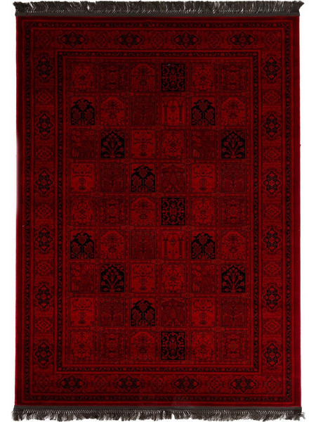 Royal Carpet Afgan Χειροποίητο Χαλί Ορθογώνιο 133x190cm 8129H Dark Red