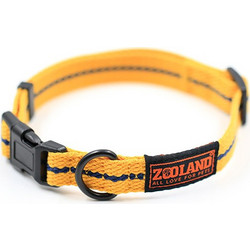 Zooland Webbing Κολάρο Σκύλου Κίτρινο 2x35-50cm