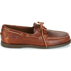 Sebago Portland Waxed Ανδρικά Μοκασίνια Boat Shoes Δερμάτινα Καφέ L70000G0-925