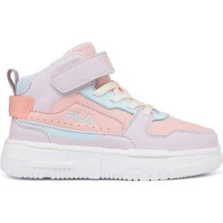Fila Memory Ayo 3V Παιδικά Sneakers Μποτάκια Λευκά Ροζ 7YF43001-995