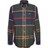Barbour Autumn Dress Ανδρικό Πουκάμισο Βαμβακερό Καρό Μακρυμάνικο Κανονική Γραμμή Χακί MSH5382-TN11