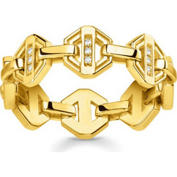 Thomas Sabo Γυναικείο Δαχτυλίδι από Ασήμι 925 Xρυσό DTR03792414