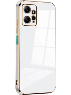 Bodycell Gold Plated Back Cover White (Xiaomi Redmi Note 12)