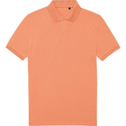 B&C Collection Ανδρική Μπλούζα Polo Κοντομάνικη Κοραλί PU428