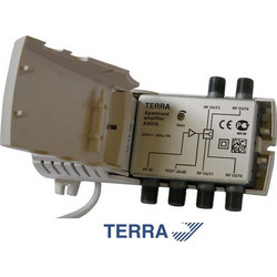 terra AS038 Ενισχυτής Σήματος Κεραίας Τηλεόρασης Γραμμής 20dB UHF