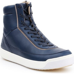 Lacoste Γυναικεία Αρβυλάκια Πλατφόρμα Δερμάτινα Navy Μπλε 32CAW0118003