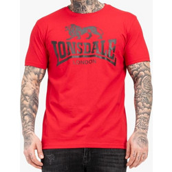 Lonsdale Ανδρικό Αθλητικό T-Shirt Κόκκινο 119083-2514