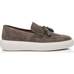 Damiani Ανδρικά Μοκασίνια Loafers Καστόρινα Γκρι 6504