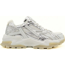 D.Franklin Γυναικεία Sneakers Λευκά Ασημί DFSH347004