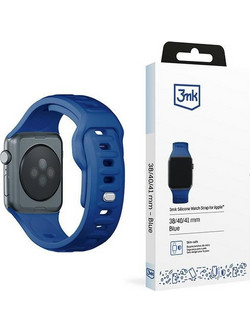3mk Λουράκι Σιλικόνης Blue (Apple Watch 38 / 40 / 41mm)