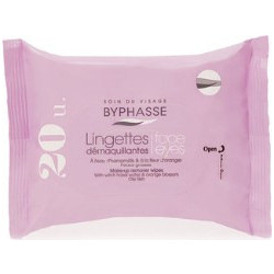 Byphasse Make-up Remover Wipes Witch Hazel Water & Orange Blossom 20τμχ