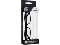 EyeLead E221 & E223 Γυαλιά Πρεσβυωπίας +3.50 Κοκάλινα Μαύρα Διαφανή