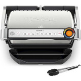 Tefal GC718D10 OptiGrill Τοστιέρα Γκριλιέρα με Αποσπώμενες Πλάκες για 2 Τοστ 2000W Inox