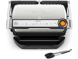 Tefal GC718D10 OptiGrill Τοστιέρα Γκριλιέρα με Αποσπώμενες Πλάκες για 2 Τοστ 2000W Inox