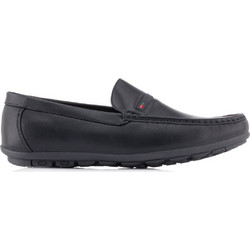 Cockers Caspian Ανδρικά Μοκασίνια Loafers Δερμάτινα Μαύρα SD61015
