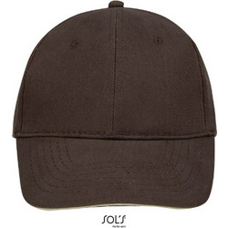 Sol's Buffalo Ανδρικό Καπέλο Jockey Υφασμάτινο Καφέ 88100