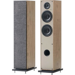 Elipson Horus 11F Ζεύγος Ηχείων Hi-Fi Δαπέδου 120W 2.5 Δρόμων Beige