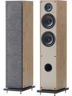 Elipson Horus 11F Ζεύγος Ηχείων Hi-Fi Δαπέδου 120W 2.5 Δρόμων Beige