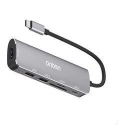 Onten OTN-95117 USB-C Docking Station με HDMI PD Ethernet