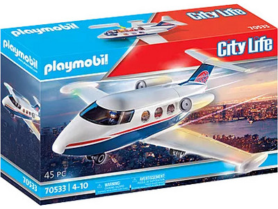Playmobil City Life Private Jet για 4-10 Ετών 70533