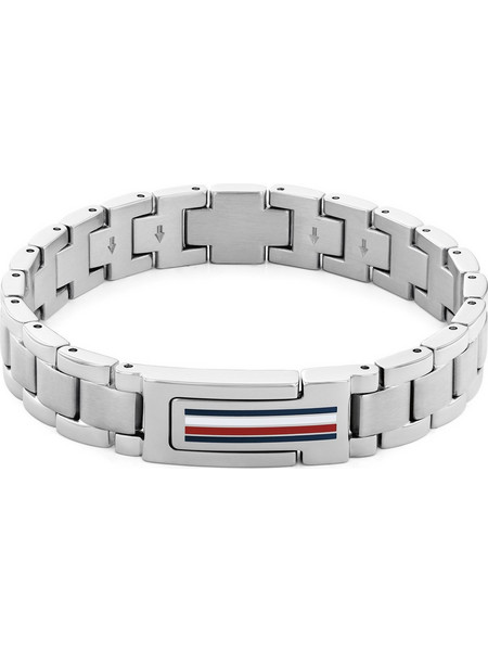 Tommy Hilfiger Ανδρικό Βραχιόλι Χειροπέδα από Ατσάλι Ασημί 2790596