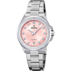 Festina Γυναικείο Ρολόι με Ασημί Μεταλλικό Μπρασελέ F20700/2