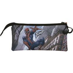 Karactermania Marvel Spider-Man Arachnid Κασετίνα με 3 Θήκες Γκρι 05431
