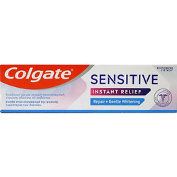 Colgate Sensitive Instant Relief Repair & Gentle Whitening Οδοντόκρεμα για Λεύκανση & Ευαίσθητα Δόντια 75ml