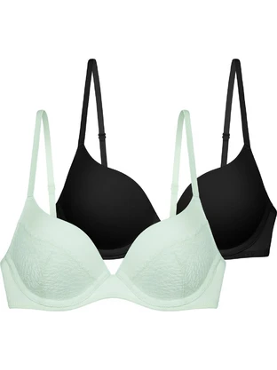 Saylor Push Up Demi Bk0004 Black