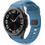 Tech-Protect Silicone Line Λουράκι Σιλικόνης Montego Blue (Samsung Galaxy Watch 4 / 5 / 5 Pro / 6 / 7 / FE)