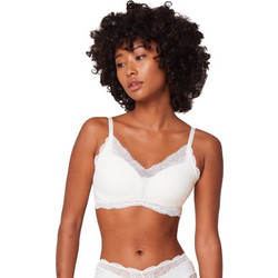 Triumph Lift Smart Bralette με Ελαφριά Ενίσχυση χωρίς Μπανέλα Λευκό 10215939-1595
