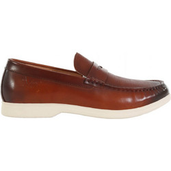 Versace 19V69 Ανδρικά Μοκασίνια Loafers Δερμάτινα Ταμπά YO-12801