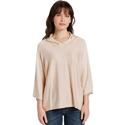 Tom Tailor Γυναικεία Πλεκτή Μπλούζα Oversized Μπεζ 1021372-20737
