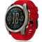 Tech-Protect Silicone Λουράκι Σιλικόνης Red (Garmin Fenix 5 / 6 / 6 Pro / 7 / 8 / Ε 47mm)