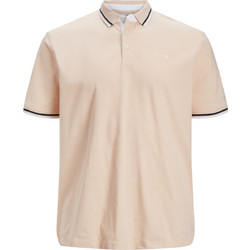 Jack & Jones Ανδρική Μπλούζα Polo Κοντομάνικη Nude 12143859