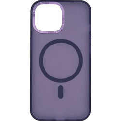 Sonique Magnetic Magmatte Back Cover Purple (iPhone 14 Pro Max)
