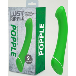 Chisa Novelties Lust Ripple Popple Δονητής 19.5cm Πράσινος
