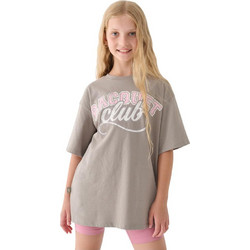 4F Παιδικό T-Shirt Κοντομάνικο Μπεζ 4FJRAW24TTSHF2121-26S