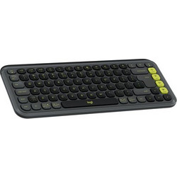 Logitech Pop Icon Black Ασύρματο Πληκτρολόγιο