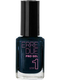 Erre Due Pro Gel Black 605 Black Onyx Gloss Βερνίκι Νυχιών 12ml
