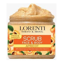 Lorenti Apricot Face & Body Scrub 500ml
