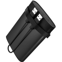 Silicon Power Armor A85B 2TB Εξωτερικός Σκληρός Δίσκος HDD 2.5" USB 3.2 Black
