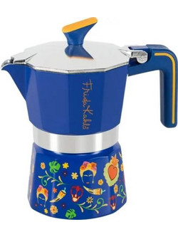 Pedrini Frida Kahlo Μπρίκι Espresso 3Cups Μπλε