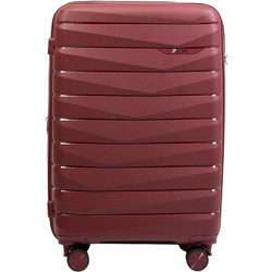 Paulter 1024-66-025 Βαλίτσα Μεσαία 66x44x27cm με 4 Ρόδες Μπορντό