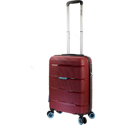 Dielle 170-55 Βαλίτσα Καμπίνας 55x38x20cm με 4 Ρόδες Κόκκινη